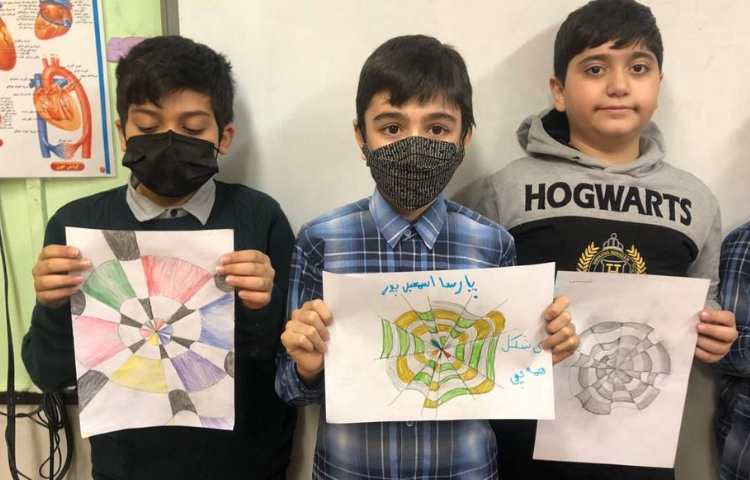 مبحث آرت آپ هفته ملی علوم دانش آموزان پایه چهارم دبستان 6