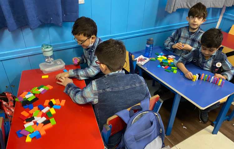 :مبحث دومینو، تمرین شیوه گپ و انشعاب به صورت گروهی 1