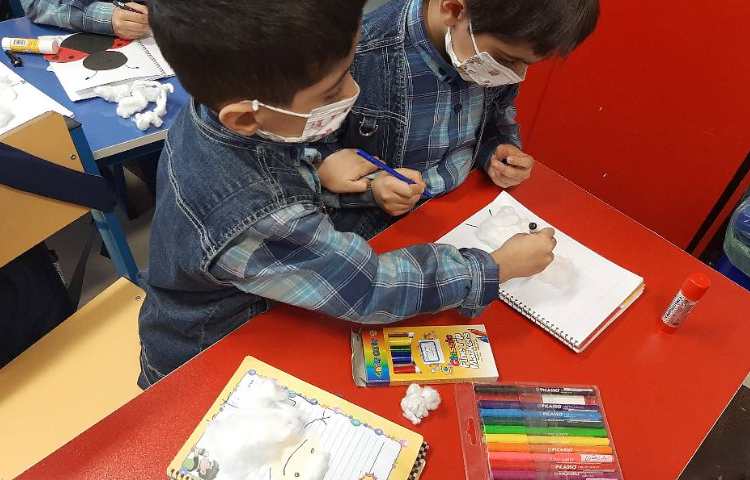 :مبحث زبان آموزی، ساخت کار دستی گوسفند