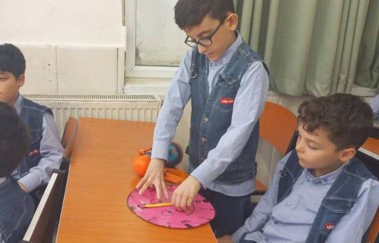 مبحث ساعت در کلاس Math 3