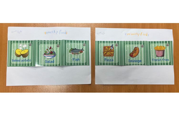 مبحث Healthy و Unhealthy food-زنگ Science 1