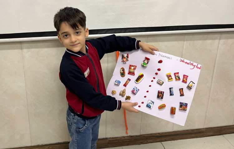 مبحث Healthy و Unhealthy food-زنگ Science 11