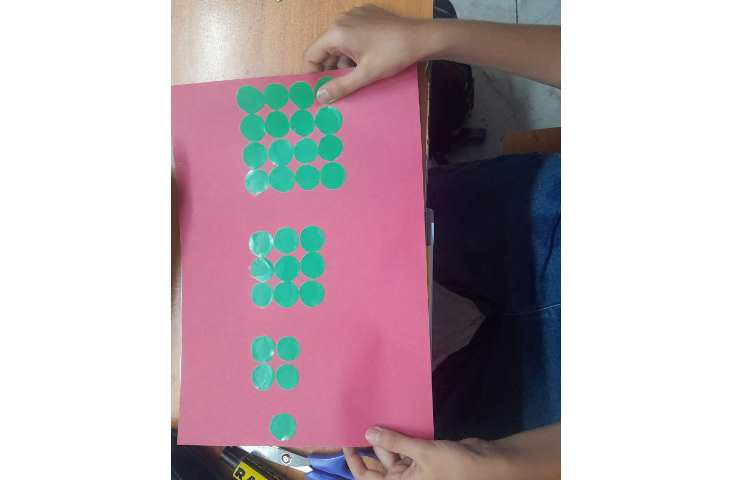 مبحث: یادآوری الگوها و تدریس الگوهای مربعی و مثلثی 1