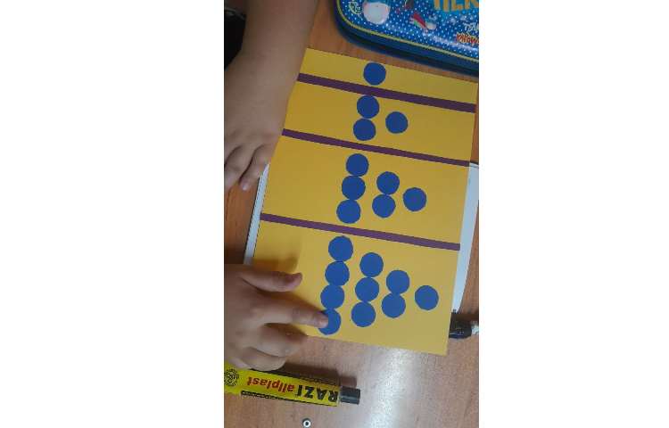 مبحث: یادآوری الگوها و تدریس الگوهای مربعی و مثلثی 3