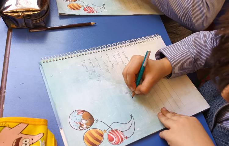 متن نویسی شعر کتاب خطاط شو 10