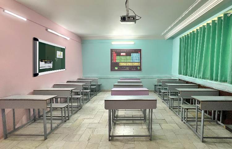 کلاس متوسطه اول دخترانه ناحیه 4 مشهد - توفیق