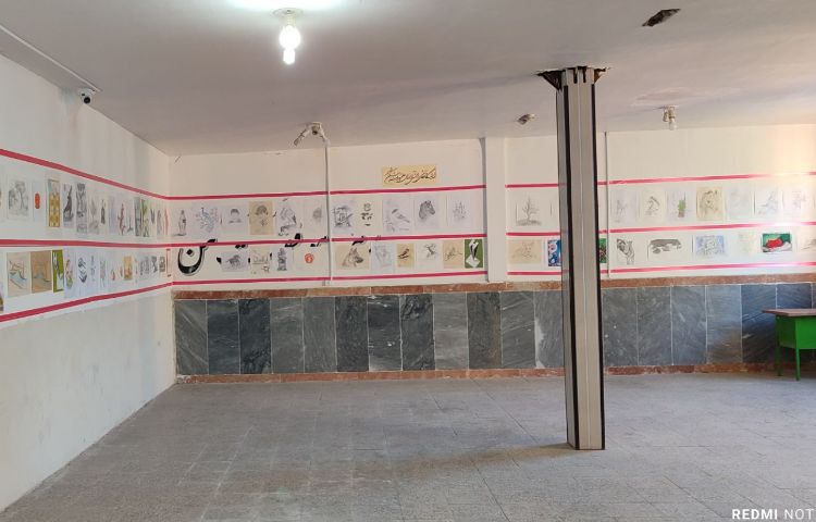 سالن ورودی متوسطه اول پسرانه علم و تربیت مشگین شهر