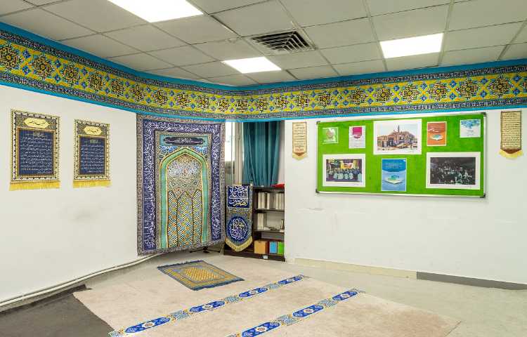 نمازخانه متوسطه اول پسرانه منطقه 11 تهران - جمهوری