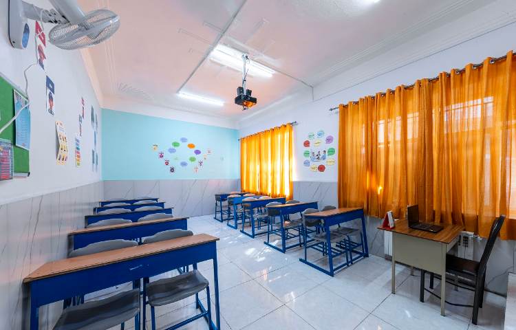 کلاس متوسطه اول پسرانه منطقه 11 تهران - جمهوری