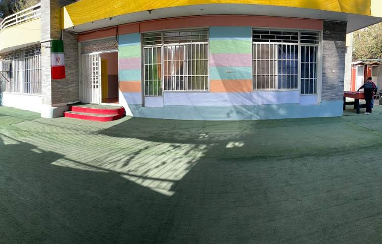 حیاط متوسطه اول پسرانه ناحیه 3 مشهد - بابک