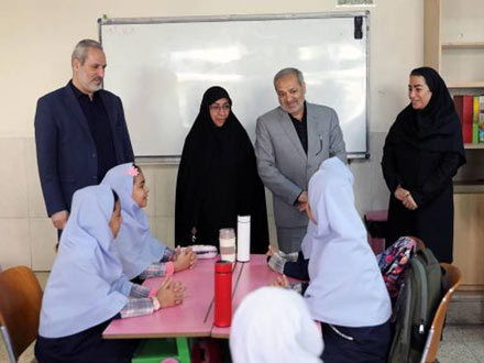 بازدید سرزده وزیر آموزش و پرورش از سه مدرسه در شهر تهران