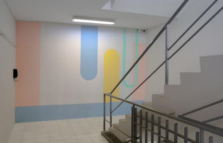 راه‌پله متوسطه دوم دخترانه منطقه 11 تهران - جمهوری