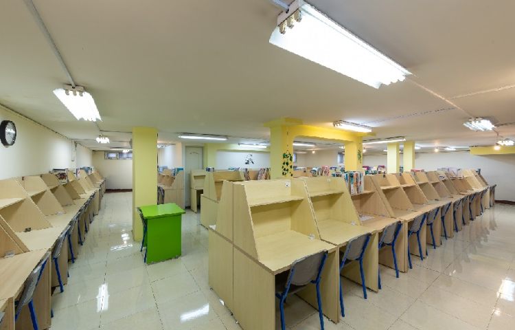 کتابخانه متوسطه دوم دخترانه منطقه 5 تهران - آریاشهر