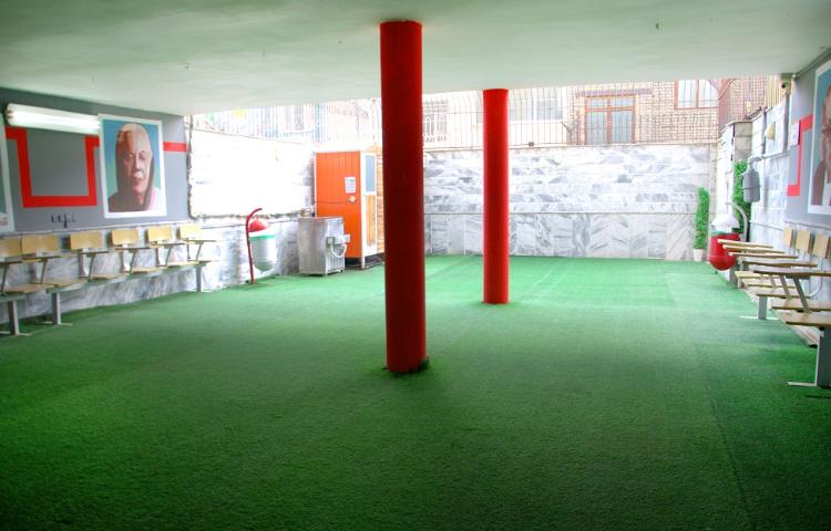 حیاط متوسطه دوم دخترانه ناحیه 7 مشهد - دکتر حسابی