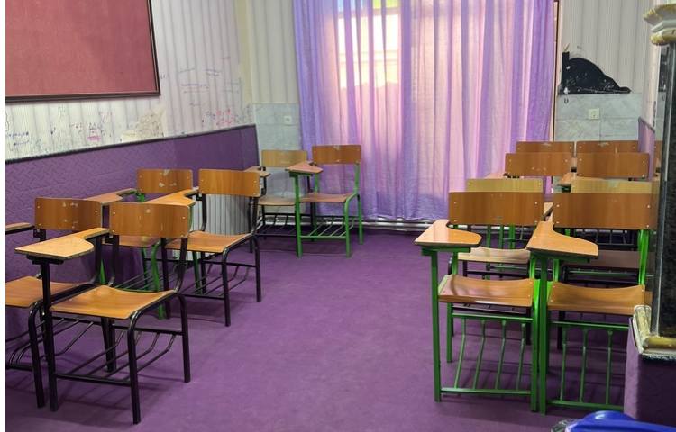 کلاس متوسطه دوم دخترانه نوآور علم دو میاندوآب