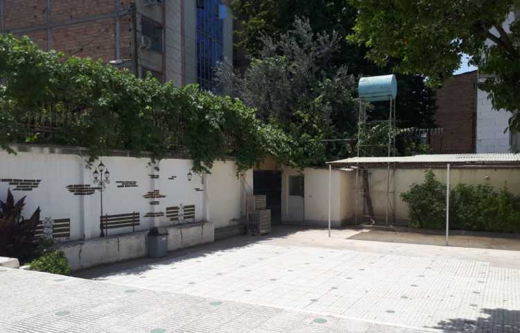 حیاط متوسطه دوم پسرانه علوی گرگان