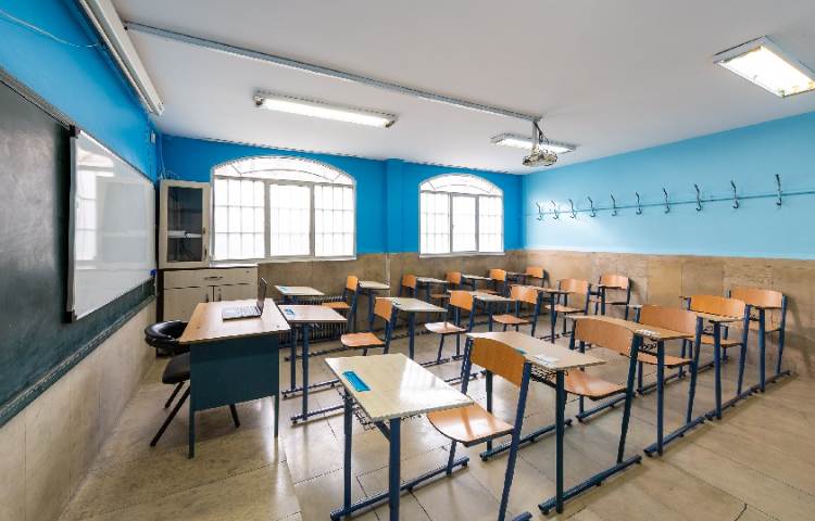 کلاس متوسطه دوم پسرانه منطقه 8 تهران - نارمک