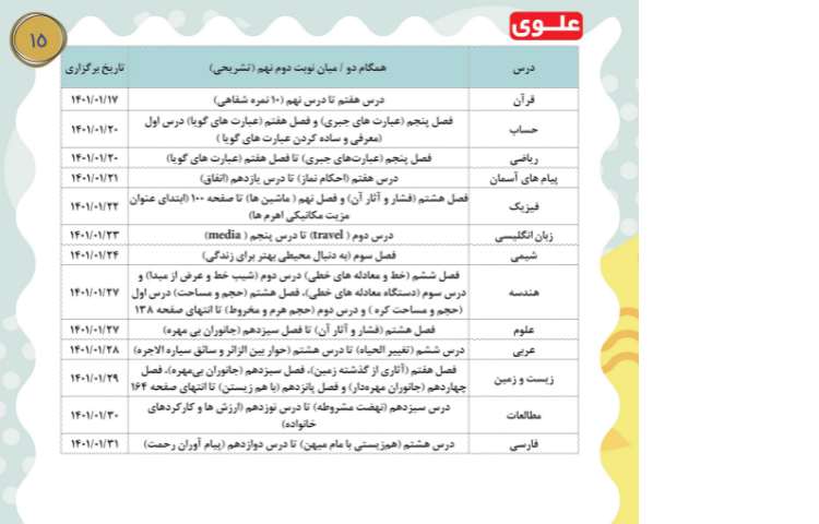 مجله قاصدک فروردین ماه 1401 14