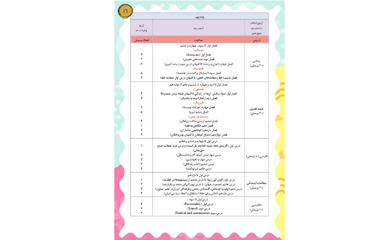 مجله قاصدک 16