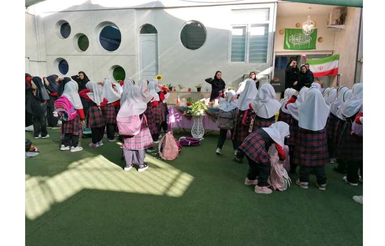 مراسم بازگشایی دبستان 5