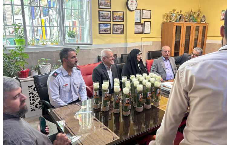 مراسم بازگشایی و یادبود شهید آرمین باکویی 10