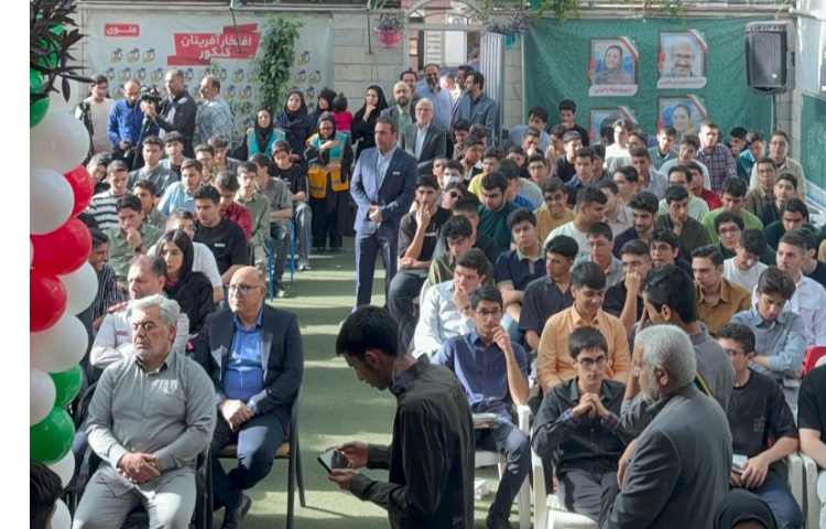 مراسم بازگشایی و یادبود شهید آرمین باکویی 4