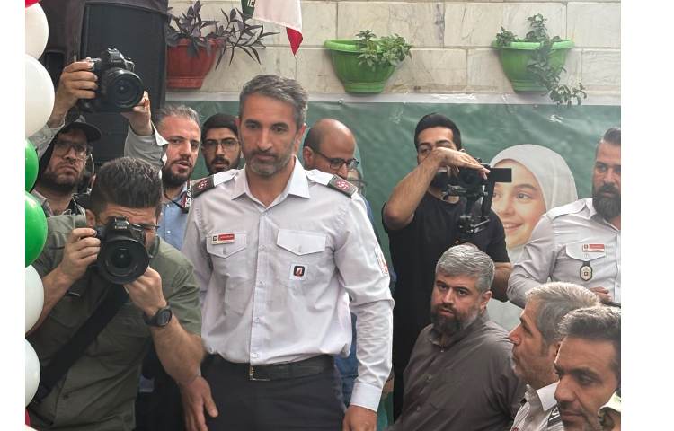 مراسم بازگشایی و یادبود شهید آرمین باکویی 7