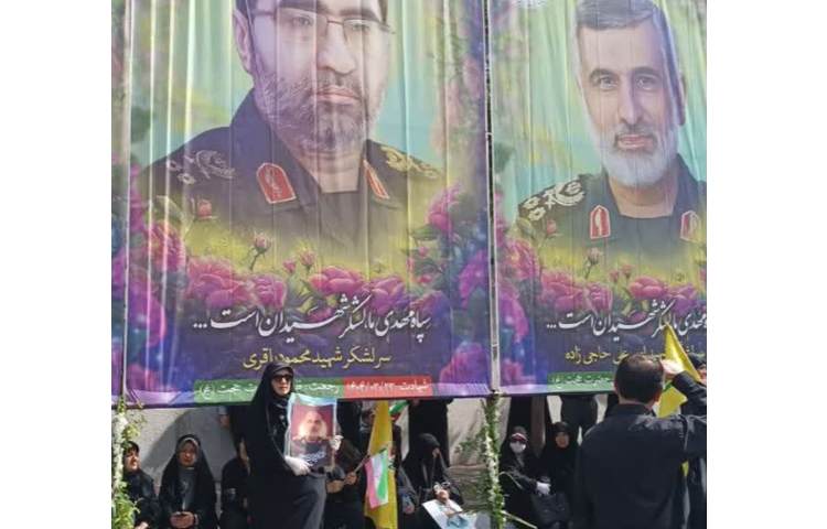 مراسم تشییع شهدا 3