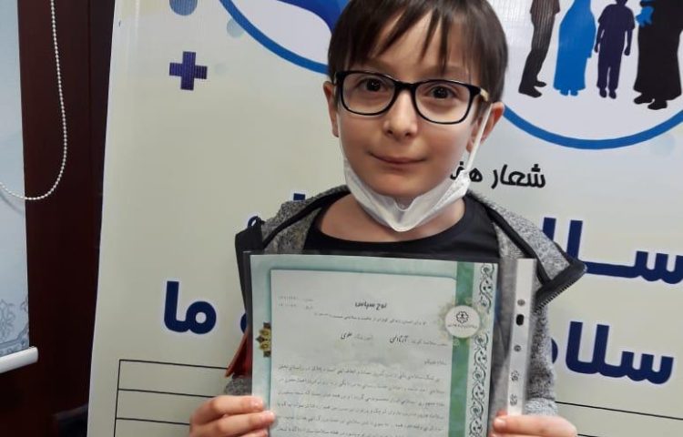 مراسم تقدیر از رتبه های برتر جشنواره سفیران سلامت دانش آموزی 1