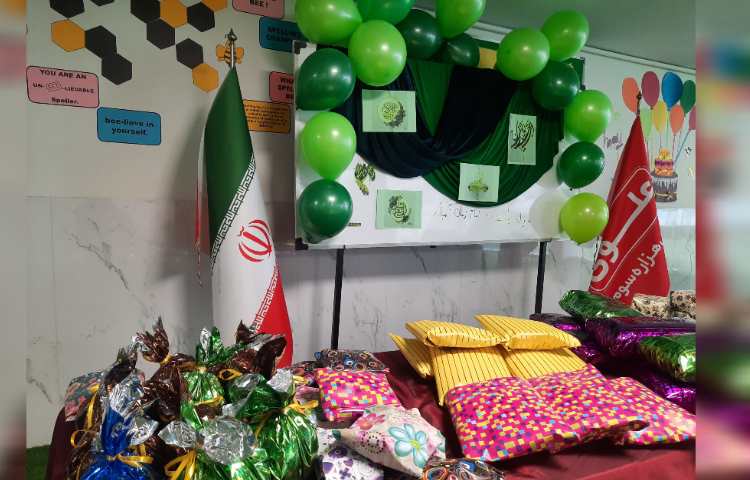 مراسم جشن نیمه شعبان و اهدای جوایز دانش آموزان برتر نیمسال اول تحصیلی 3