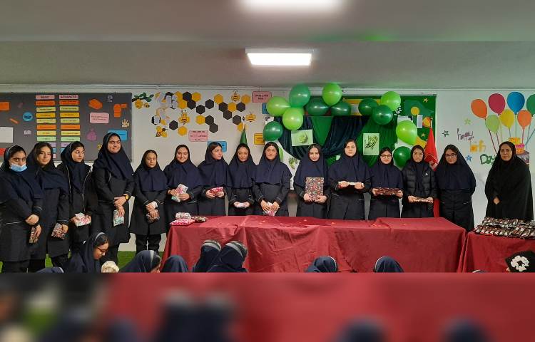 مراسم جشن نیمه شعبان و اهدای جوایز دانش آموزان برتر نیمسال اول تحصیلی 5