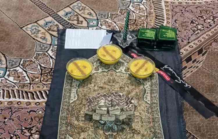 مراسم زیارت عاشورا در مدرسه/ تابستان 1403-1402