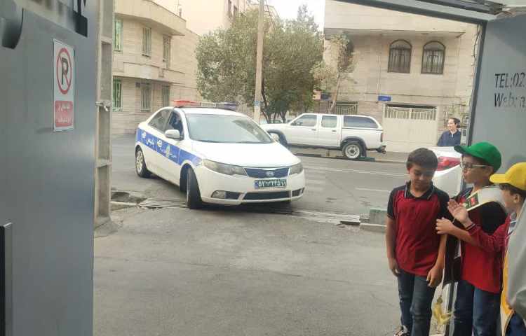 مراسم صبحگاهی با حضور افتخاری ماموران پلیس راهنمایی و رانندگی 11