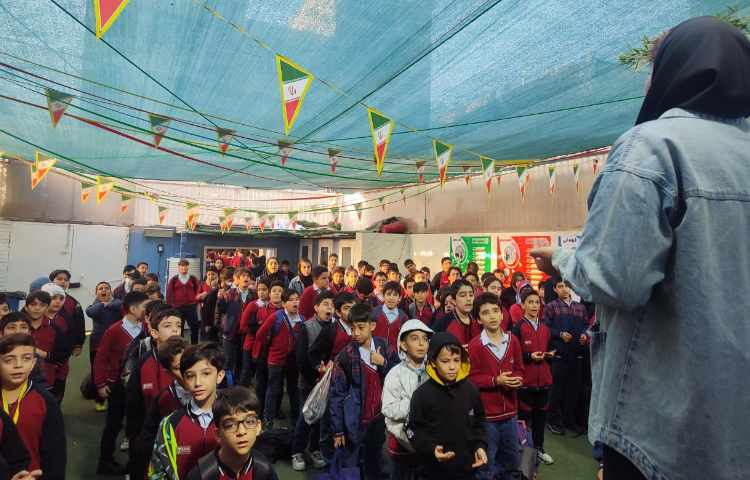 مراسم صبحگاهی زبانی 3