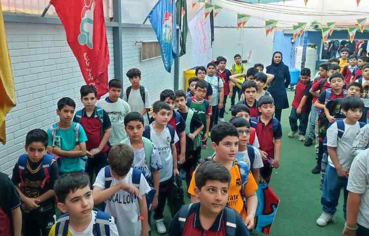 مراسم صبحگاهی زبانی 3