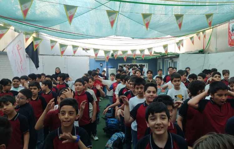 مراسم صبحگاهی زبانی 4