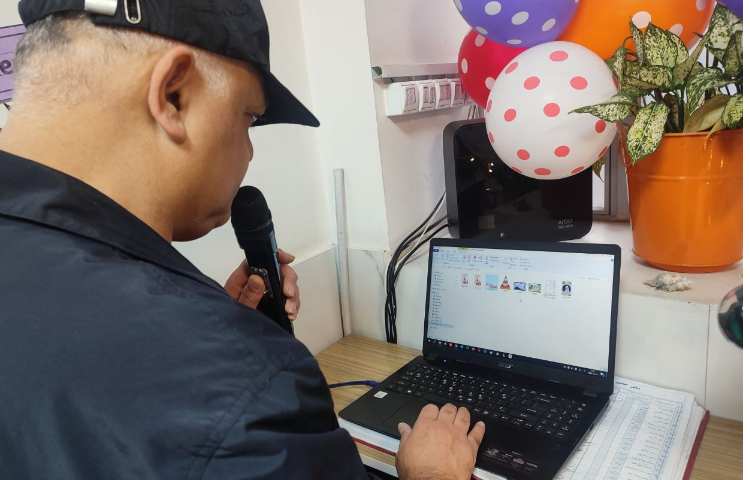 مراسم صبحگاهی صوتی