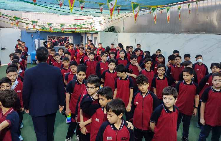 مراسم صبحگاهی و خوش آمدگویی 4