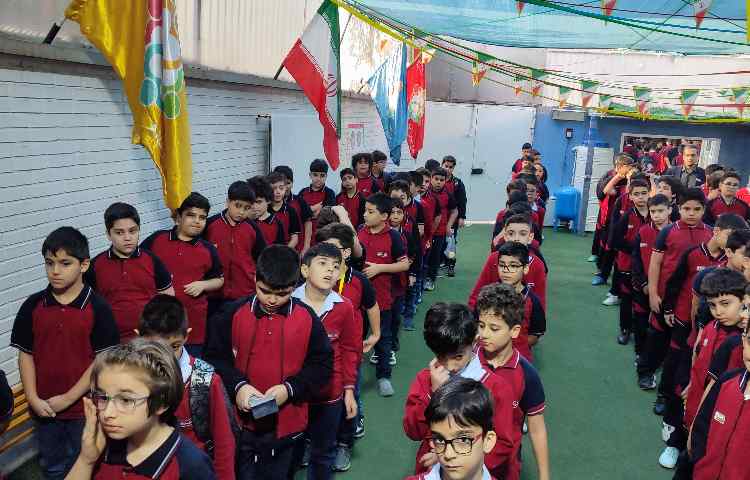 مراسم صبحگاهی و خوش آمدگویی 5