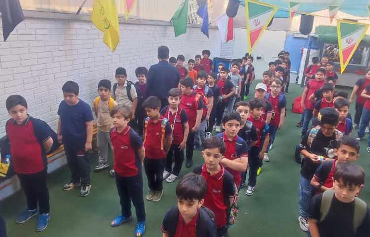 مراسم صبحگاهی 1