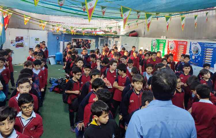 مراسم صبحگاهی 1