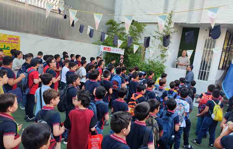 مراسم صبحگاهی 2