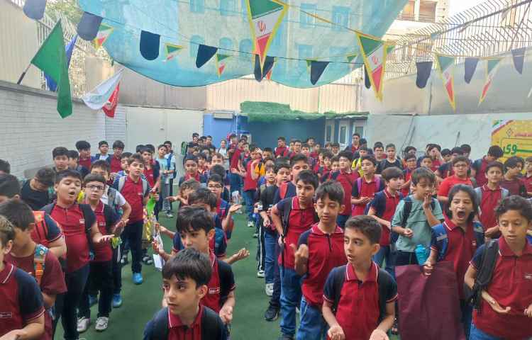 مراسم صبحگاهی 2