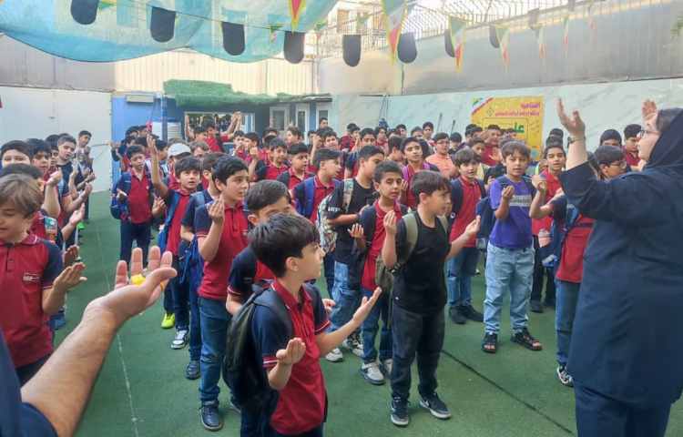 مراسم صبحگاهی 2