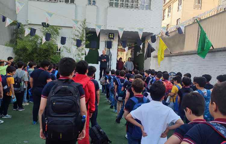 مراسم صبحگاهی 2