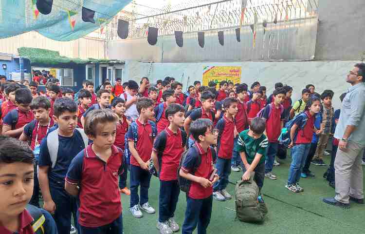 مراسم صبحگاهی 2