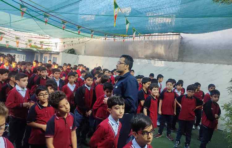 مراسم صبحگاهی 2