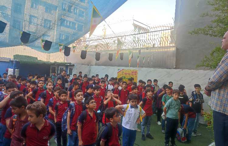 مراسم صبحگاهی 3