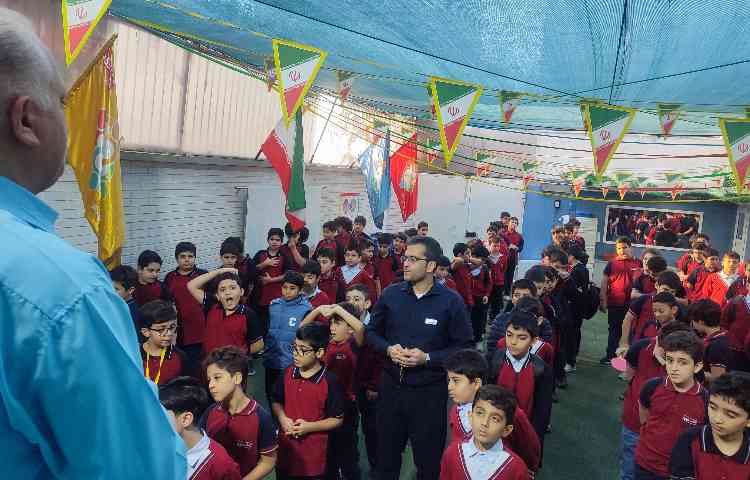 مراسم صبحگاهی