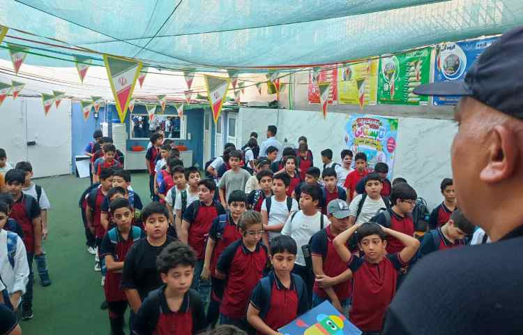 مراسم صبحگاهی